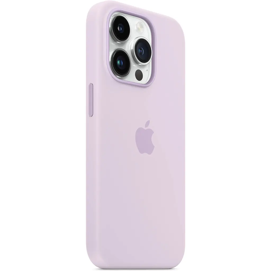 Чохол Silicone Case with MagSafe для Apple iPhone 14 Pro Max Lilac AAA [77428] - фото 2