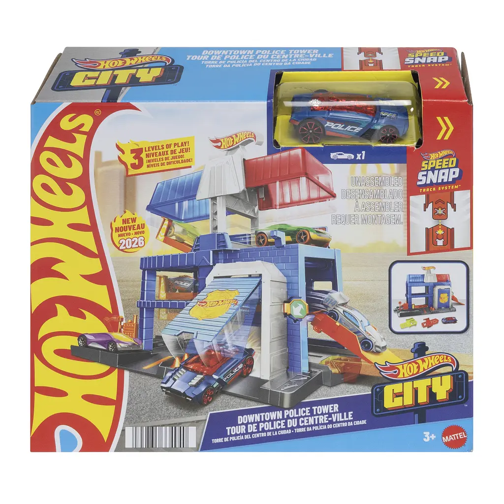 Ігровий набір Hot Wheels Поліцейська вежа в місті (JHL74) - фото 5