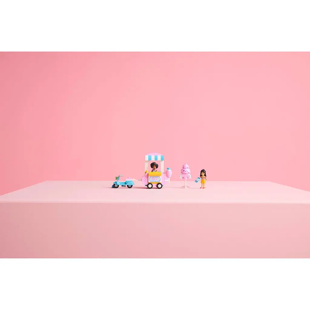 Конструктор LEGO Friends Ятка со сладкой ватой и скутер 110 деталей (42643) - фото 6