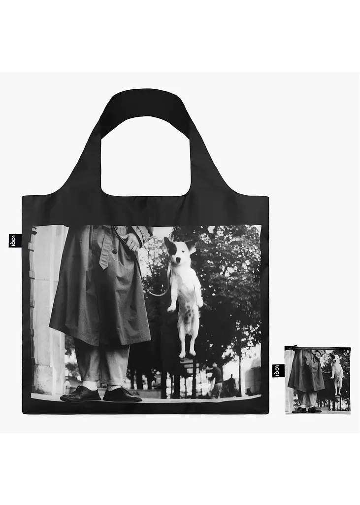 Сумка шоппер LOQI ELLIOTT ERWITT Dog Jumping (EE.DJ)