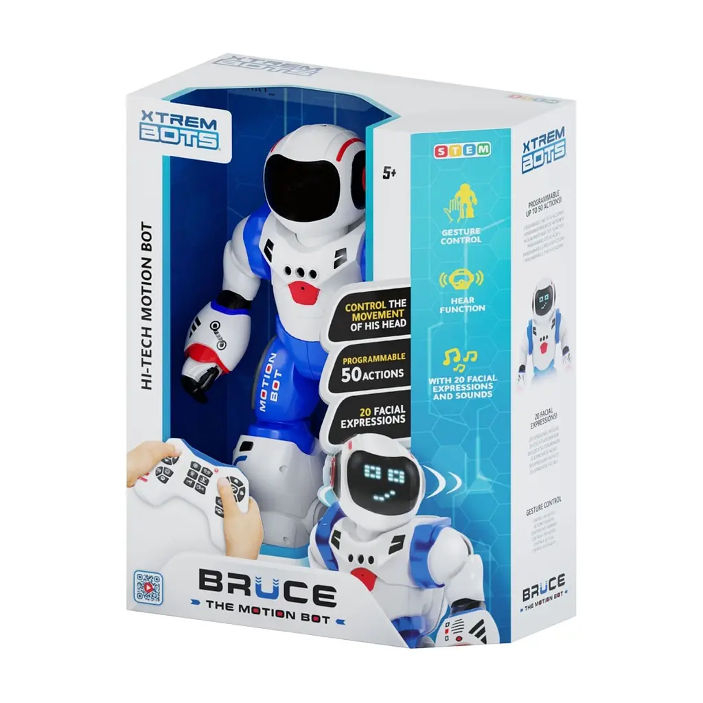 Інтерактивна іграшка BlueRocket Робот Брюс STEM (XT3803503) - фото 2
