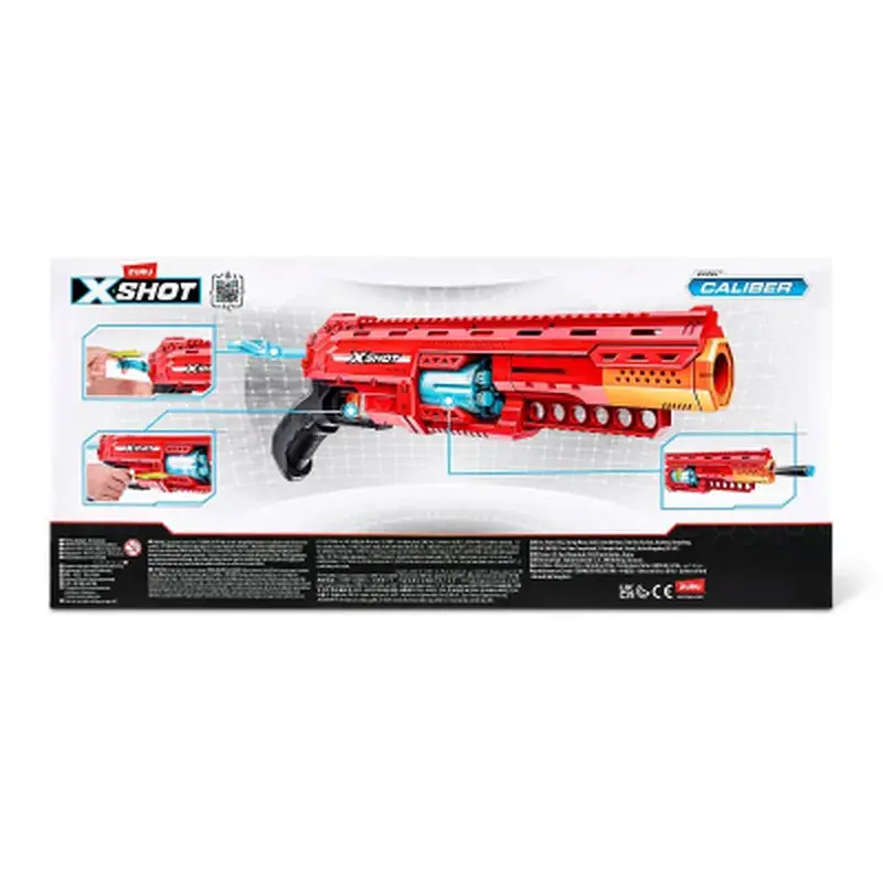 Іграшкова зброя Zuru Бластер X-Shot Excel-S1 Caliber (36675R) - фото 7