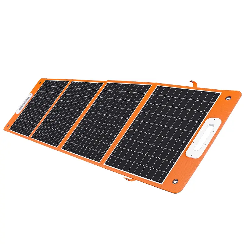 Сонячна панель портативна TSP-18V-100W Monocrystalline PD65W+QC3.0 (1USB-A/1C) Black Epik teh0029316 - фото 4