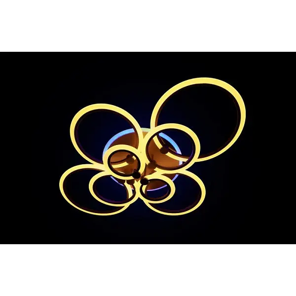 Люстра світлодіодна з пультом Linisoln 1888-8 CF LED 3 COLOR Dimmer - фото 5