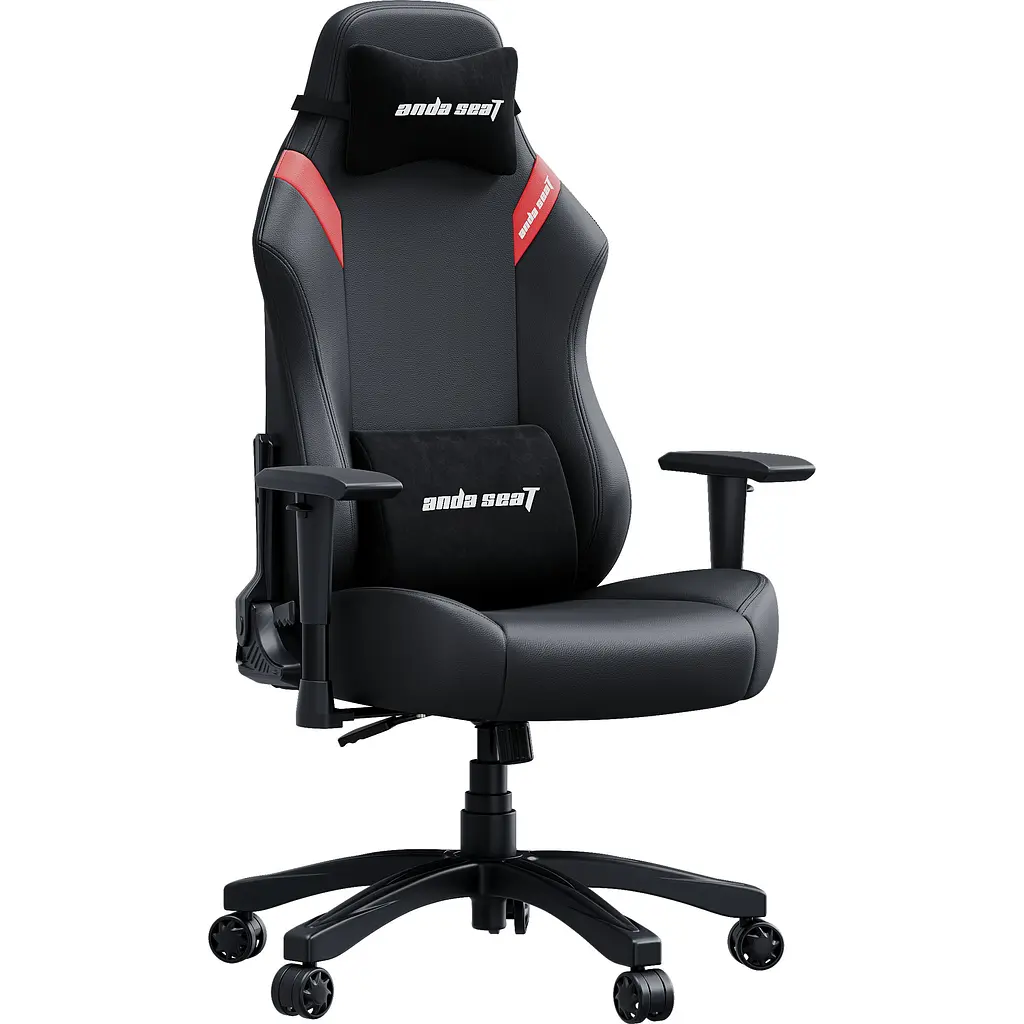 Кресло игровое Anda Seat Luna Size L Black/Red PVC (AD18-44-BR-PV) - фото 8