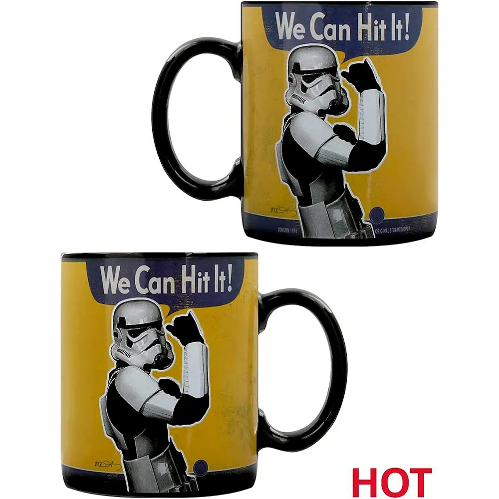 Чашка хамелеон STAR WARS Original Stormtrooper Hit It (Звездные войны) 320 мл - фото 3