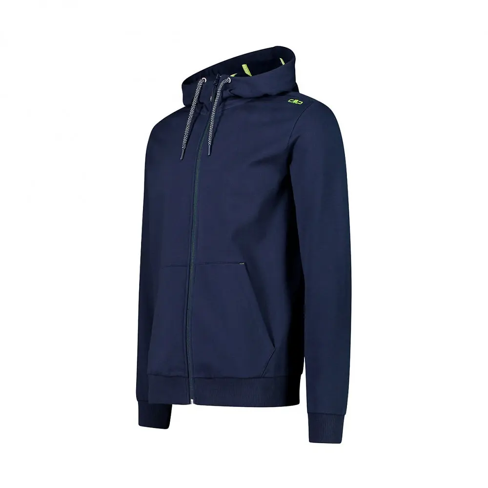 Кофта CMP Man Jacket Fix Hood 31D4317 Blue M (1097-31D4317-10NH 48) - фото 2