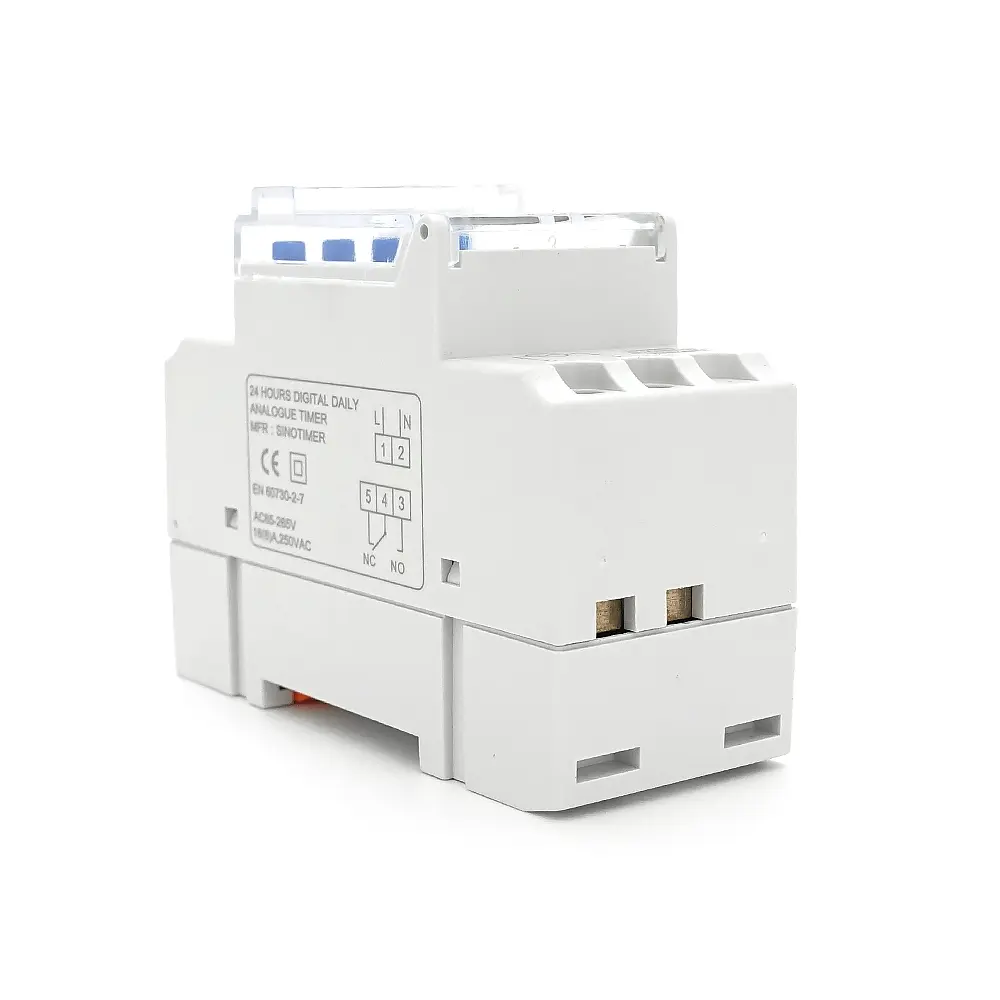Реле часу Sinotimer TM929AK, на DIN-рейку, LCD, програмований, змінна батарея, 16А, 230V, 87х65х36 мм - фото 3
