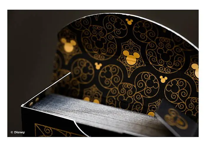 Карти гральні United States Playing Card Company Bicycle Disney Mickey Mouse inspired Black and Gold (ВР_КИБДММБГ) - фото 5
