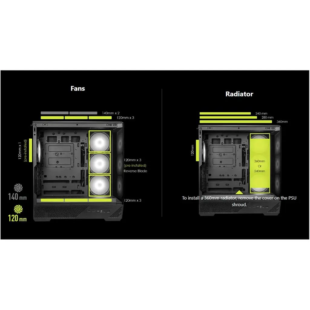 Корпус MSI MAG PANO 130R PZ без БЖ Black (MAG PANO 130R PZ) - фото 5