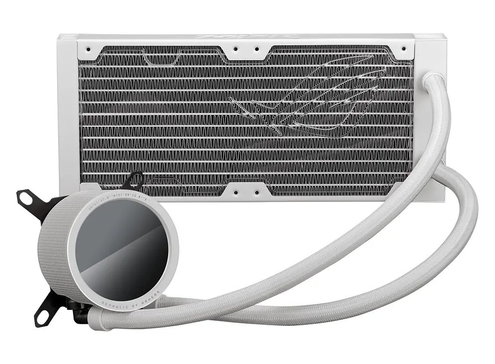 Система водяного охлаждения Asus ROG Ryuo III 240 ARGB White Edition (90RC00J2-M0UAY0) - фото 8