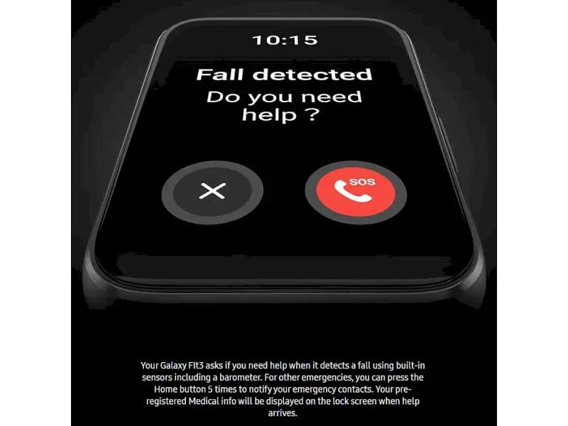 Фітнес-браслет Samsung Galaxy Fit3 Pink Gold (SM-R390NIDA) - фото 9