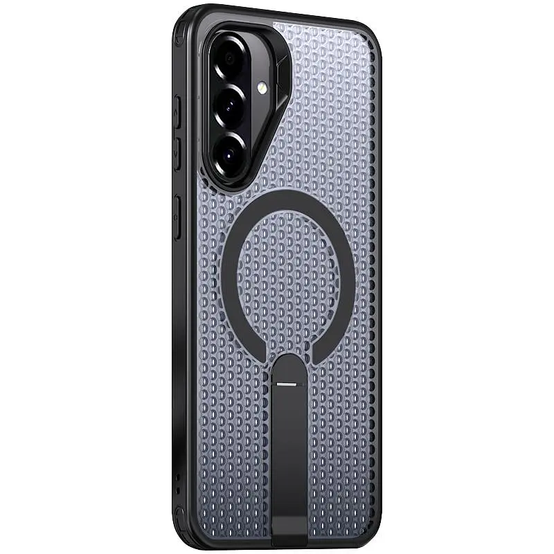 Чохол Epik TPU Breeze with MagSafe stand для Samsung Galaxy A56 5G Black - фото 2