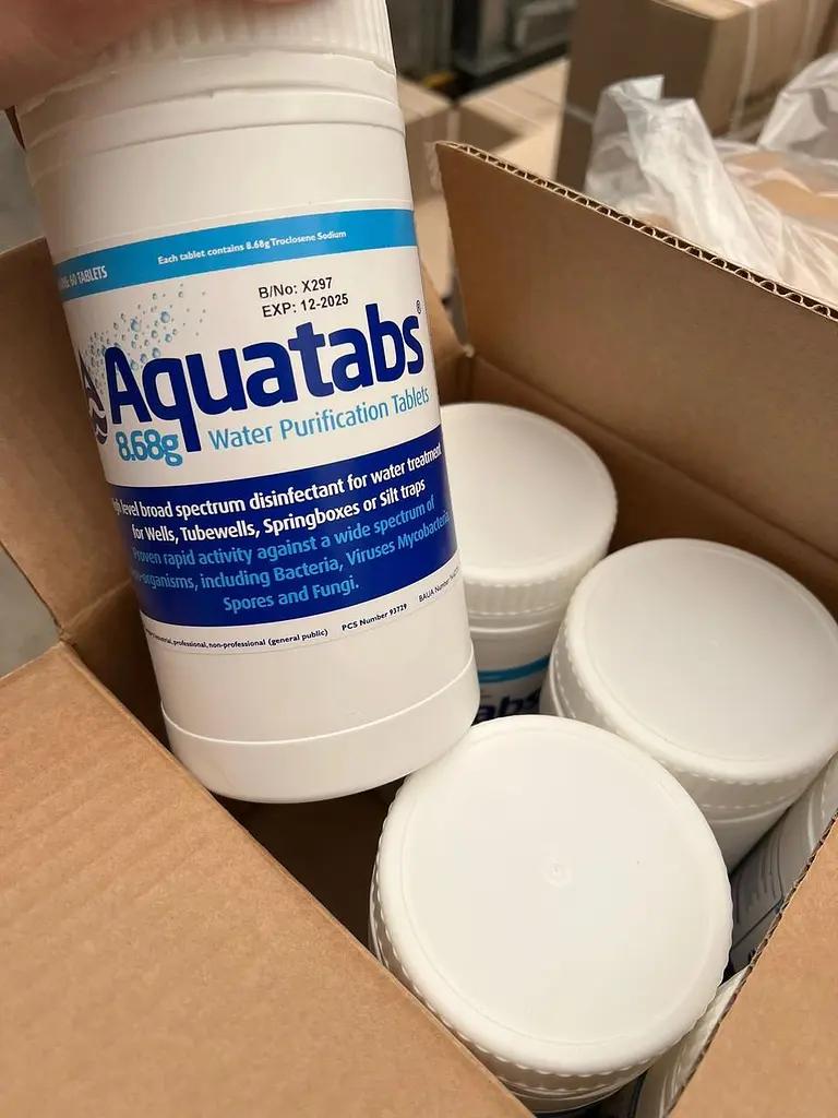 Таблетка для дезінфекції питної води Aquatabs Акватабс - фото 2