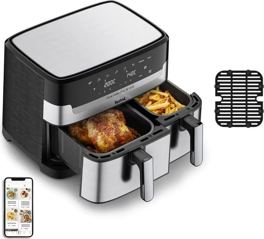Мультипіч Tefal Dual Easy Fry&Grill Air Fryer EY905D10 [99149] - фото 2