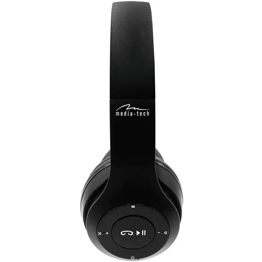 Гарнітура Media-Tech EPSILION BT MT3591 FM/ MP3, Bluetooth+3,5мм, Black - фото 7