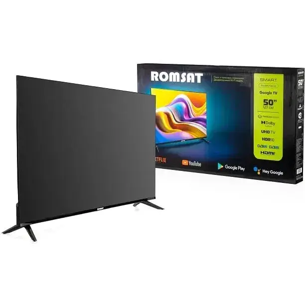 Телевізор Romsat 50UGN18ST2 Smart TV WiFi (Офіційний GOOGLE) - фото 14