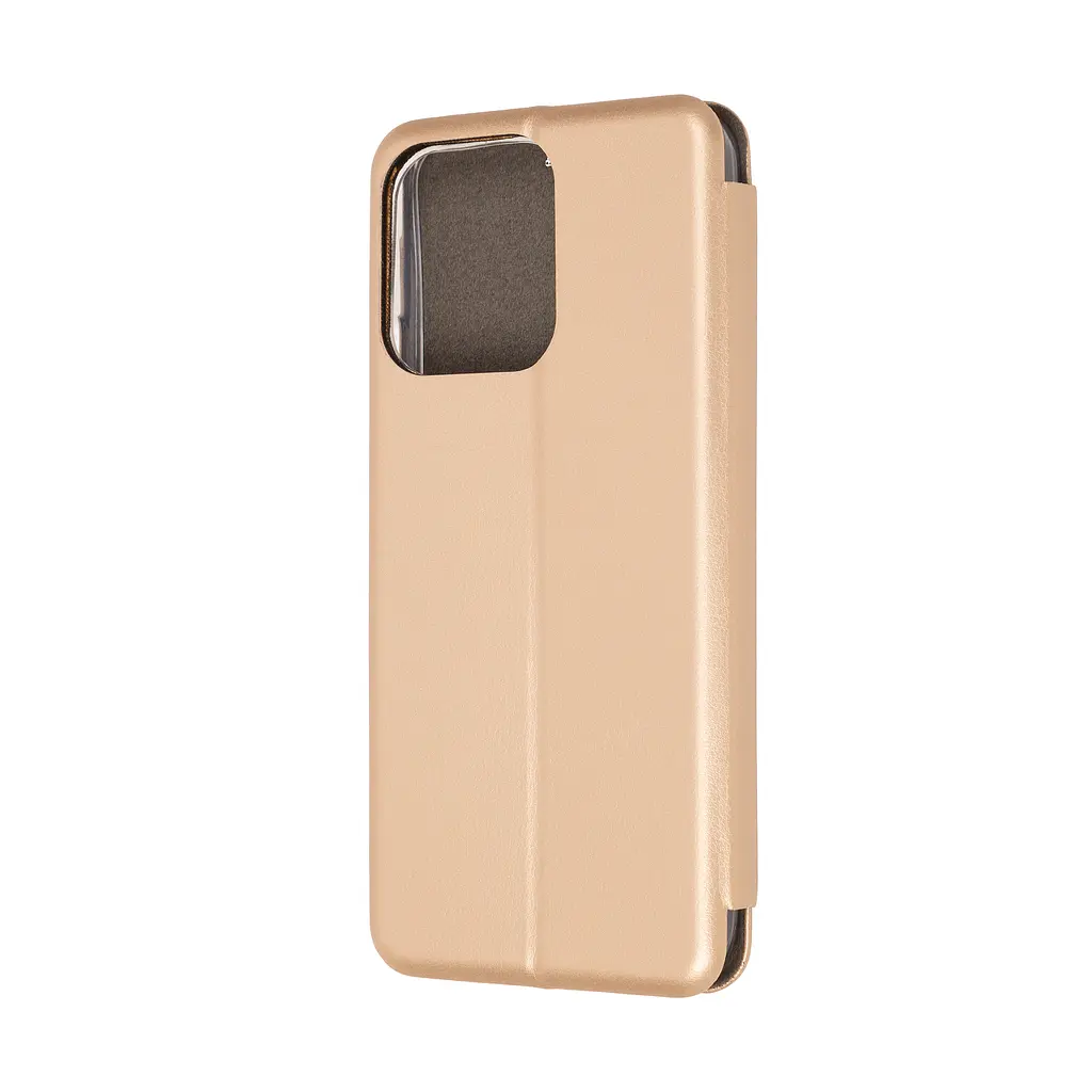 Чехол-книжка для TECNO Spark 40C 4G, G-Case, золотой, кожаный чехол-книга из экокожи (PU) и TPU, с магнитом, с подставкой и вместительным кардхолдером, противоударный, защита всего корпуса, ArmorStandart (ARM89029) - фото 2