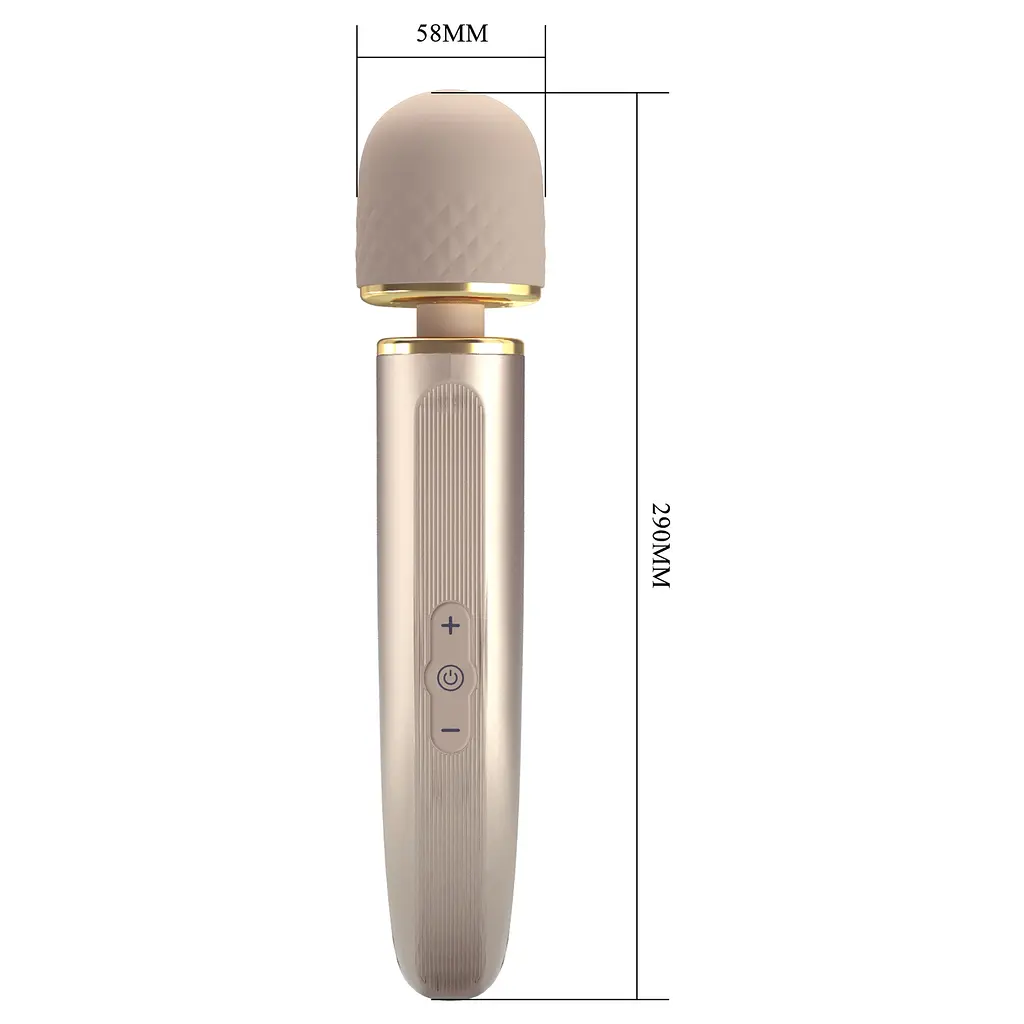 Вібромасажер PRETTY LOVE Interesting Massager Gold 5 рівнів швидкий контроль 7 vibration functions PRETTY LOVE BI-014808-2 98573 - фото 8