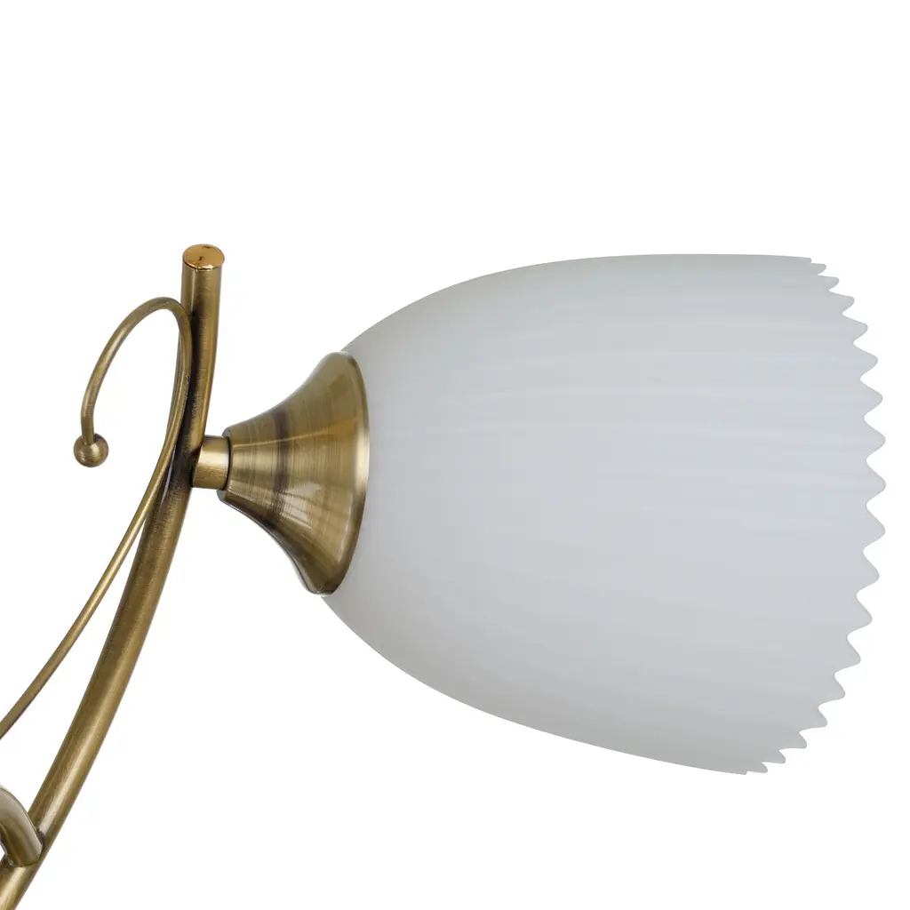 Люстра потолочная Brille классическая E27 60W G (LK-675C/2) - фото 6