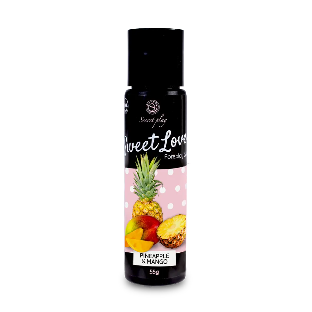 Гель для прелюдій - Secret Play Sweet Love Pineapple & Mango, 55 мл - фото 3
