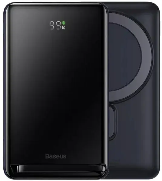 Power Bank Baseus 10000mAh 20W (PPCX000003) Black (MagSafe) - фото 7