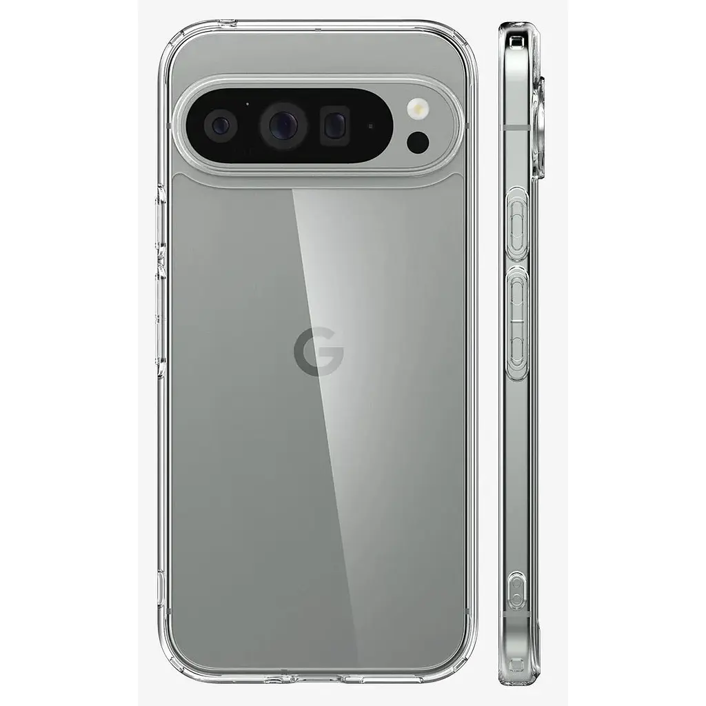 Протиударний чохол Spigen Ultra Hybrid для Pixel 9 Pro XL (6.8") Crystal Clear ACS07721 - фото 8