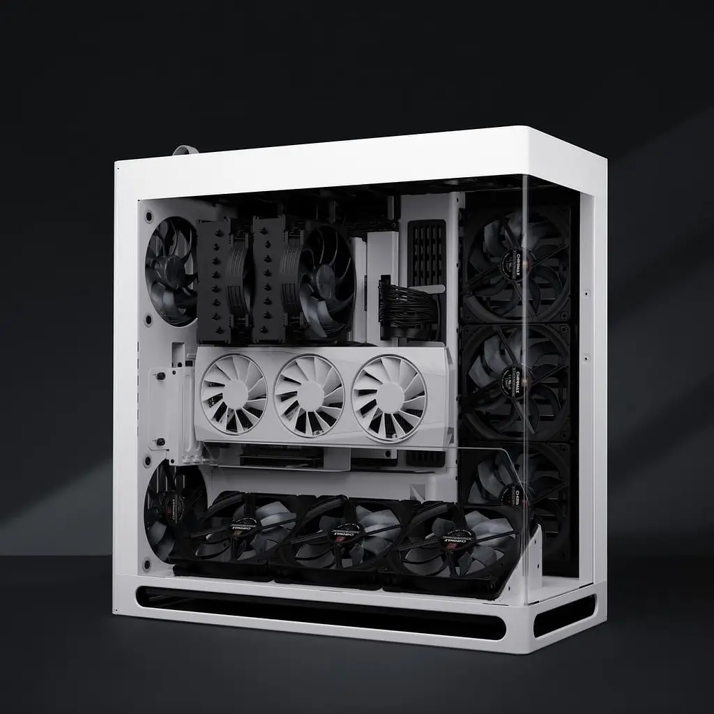 Вентилятор Noctua NF-A14x25R G2 140мм PWM CHROMAX Black - фото 7