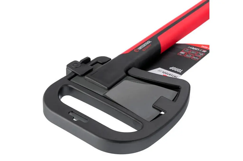 Топор строительно-хозяйственный Intertool Storm 1230 г x 590 мм рукоятка фибергласс - фото 8