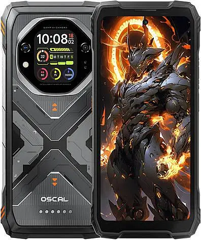 Смартфон Blackview Oscal Tank 1 12/256GB Orange (2814634952) - фото 2