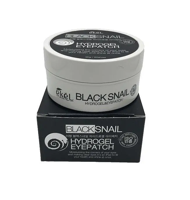 Гідрогелеві патчі з муцином чорного равлика Ekel Black Snail Hydrogel Eye Patch