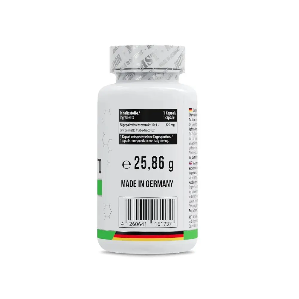 Екстракт сереноа MST Nutrition Saw Palmetto Extract 320 mg, 60 капсул - фото 2