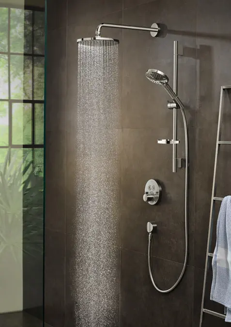 Душовий гарнітур Hansgrohe Raindance Select S PowderRain 27654000, Хром - фото 4
