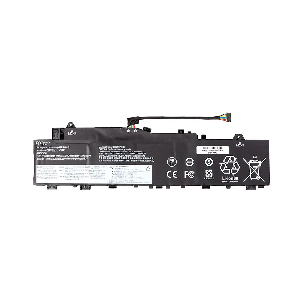 Акумулятор для ноутбука LENOVO IdeaPad 5-14IIL05 (L19C3PF3) 11.5V 4965mAh PowerPlant (NB482627)