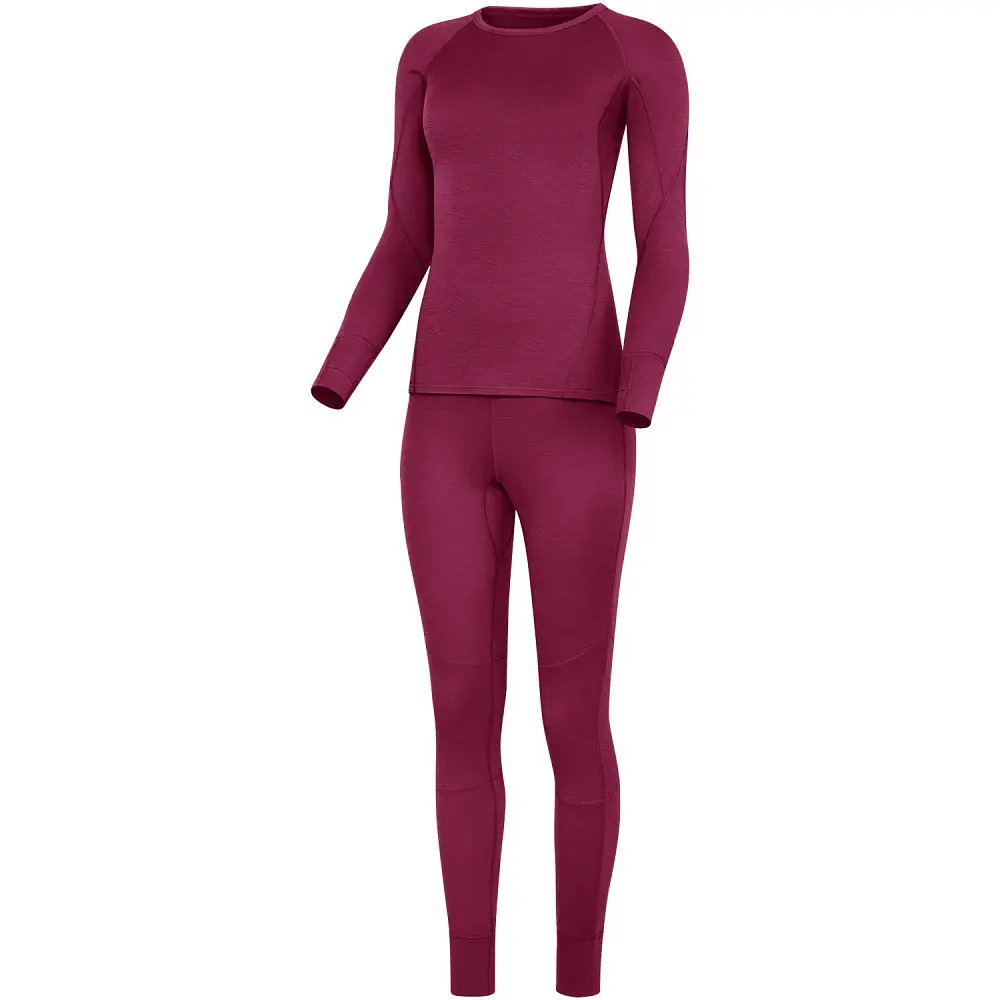 Термоштаны Frontier Larix M merino/bamboo Magenta - фото 4
