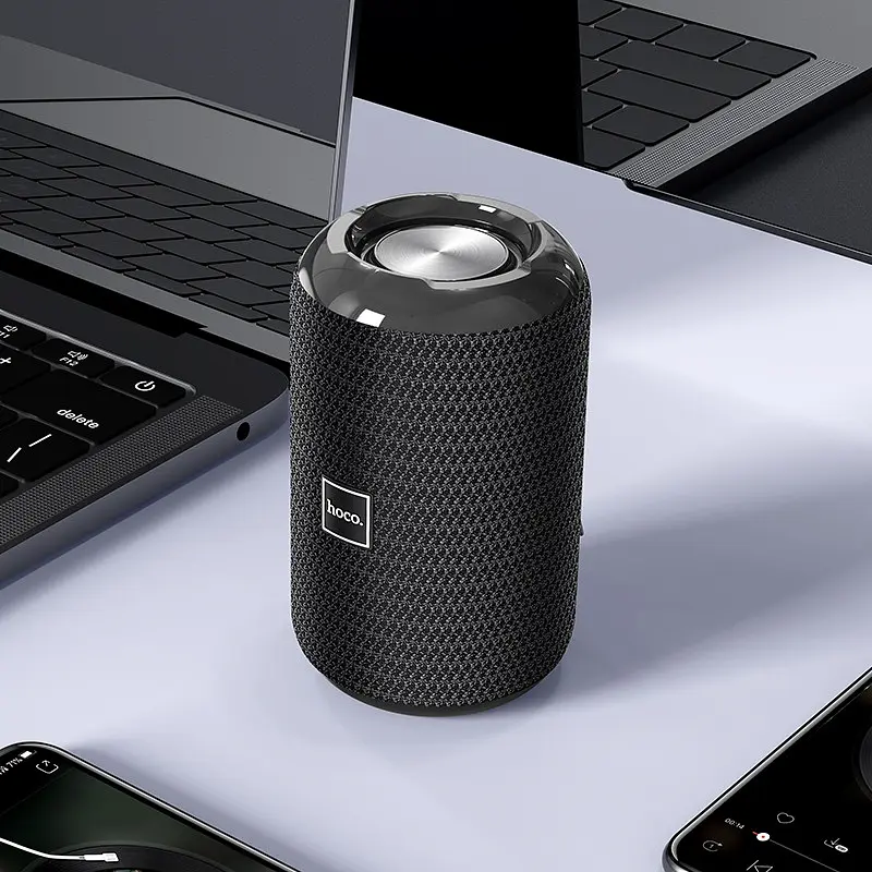 Портативная акустика Hoco Trendy sound sports wireless speaker IPX5 HC1 черная - фото 10