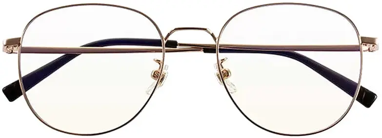 Комп'ютерні окуляри Mijia Anti-Blue Titanium Glasses (HMJ06LM) золотисті - фото 2