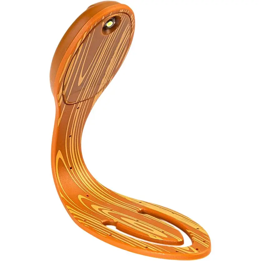 Закладка-фонарик Flexilight Классика Дерево 14.7x3.6x1.3 см коричневая (FLWO) - фото 3