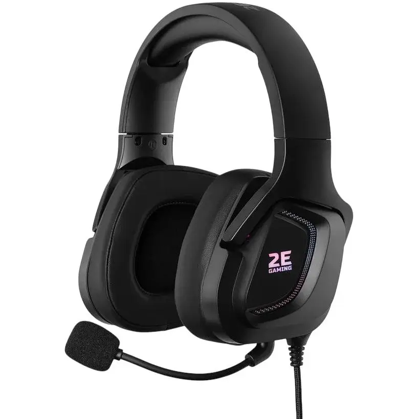 Навушники ігрові 2E Gaming HG340 7.1 USB-A RGB 2 м Чорні