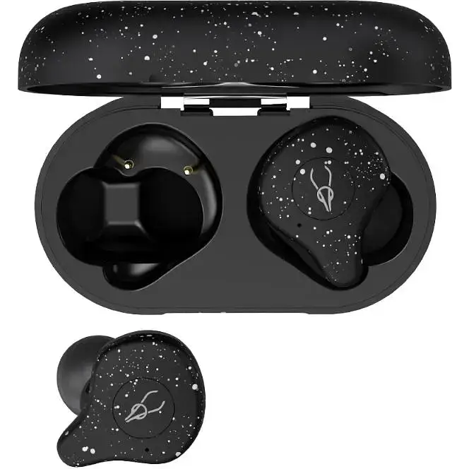Беспроводные Bluetooth наушники Sabbat E12 Ultra Snow White c поддержкой aptX черно-белые - фото 4