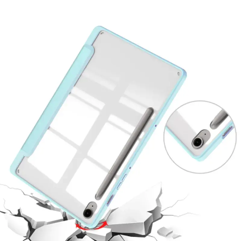 Чохол до планшета BeCover Soft Edge Samsung Galaxy Tab S10 FE (SM-X520/SM-X526) 10.9" Light Blue (713304) - фото 3