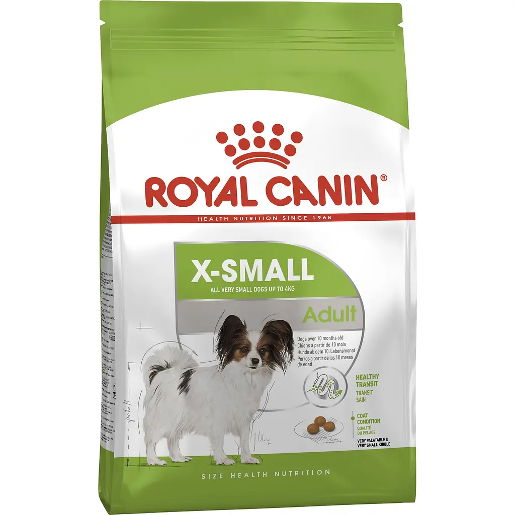 Сухий корм для дорослих собак мініатюрних розмірів Royal Canin X-Small Adult з м'ясом птиці і рисом 1.5 кг + 500 г - фото 2