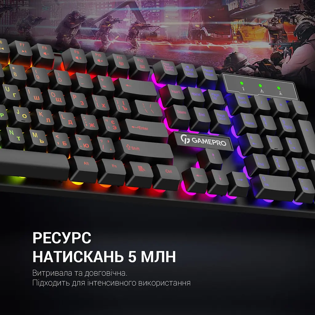 Клавіатура GamePro дротова (GK296) - фото 12