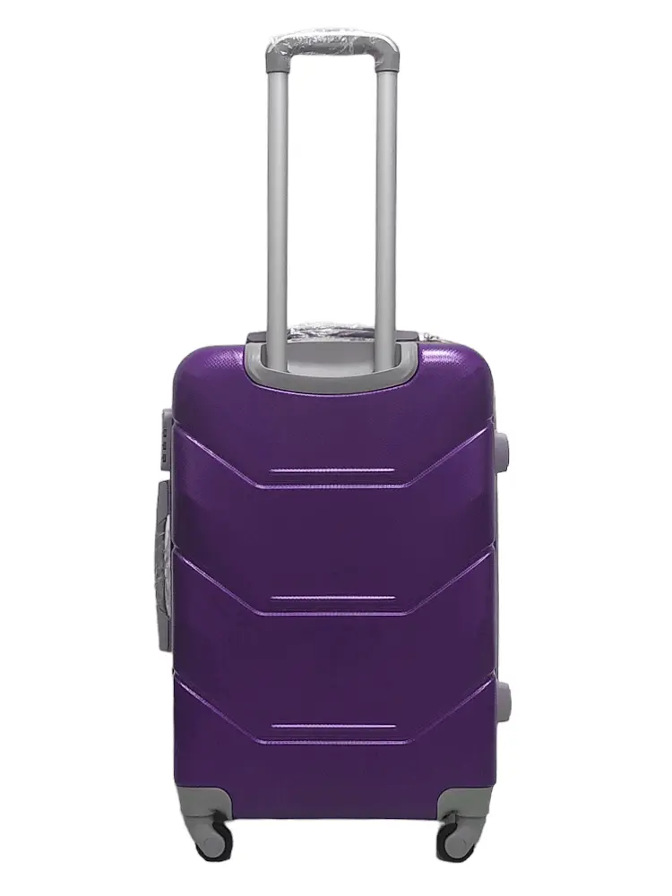 Валіза середня M ABS-пластик Milano bag 147M 66×46×29см 80л Фіолетовий - фото 3