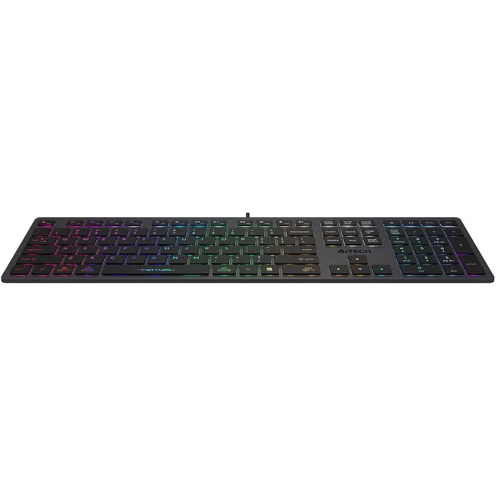 Клавіатура A4Tech Fstyler FX60H Grey Neon backlit [94472] - фото 4