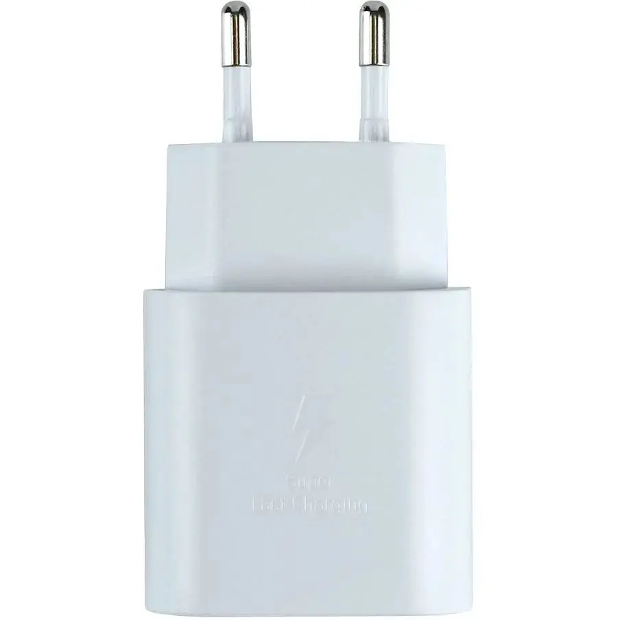 Комплект зарядного пристрою Samsung 1Type-C PD25W Type-C to Type-C 1:1 White - фото 2