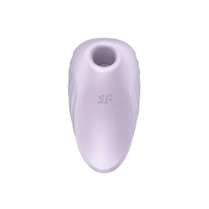 Стимулятор Satisfyer Pearl Diver Вакуумний кліторальний у вигляді мушлі, 9.1х5.1 см фіолетовий - фото 4