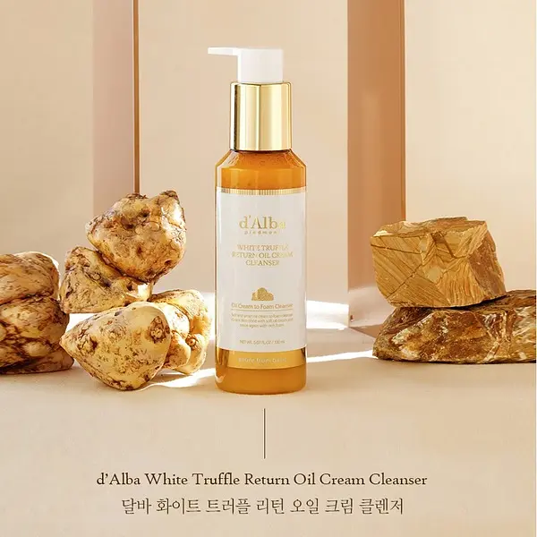 Очищувальний крем-масло d'Alba White Truffle Return Oil Cream Cleanser 150 мл (DLB045) - фото 2