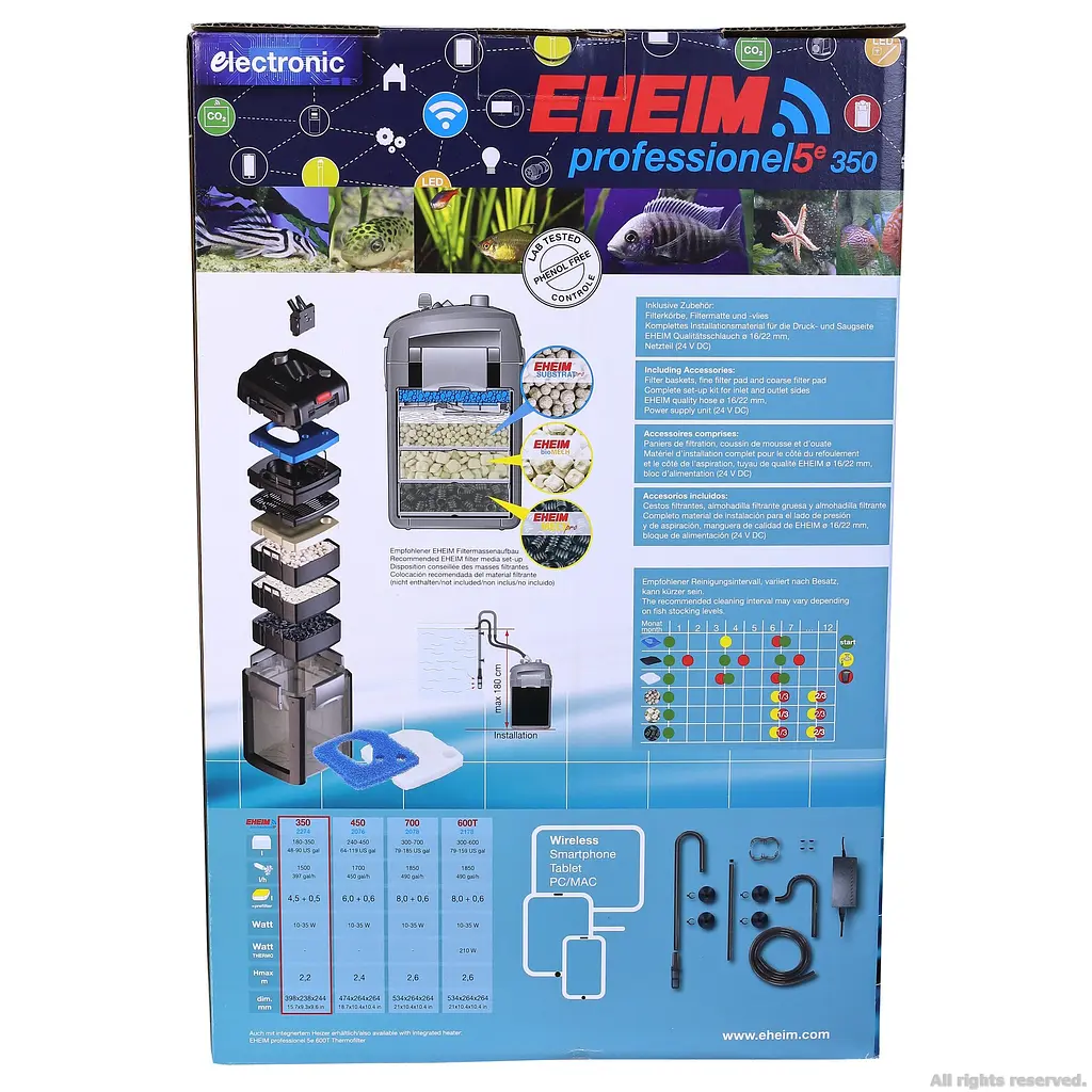 Зовнішній фільтр Eheim professionel 5e+ WiFi 350 (2274020) - фото 9