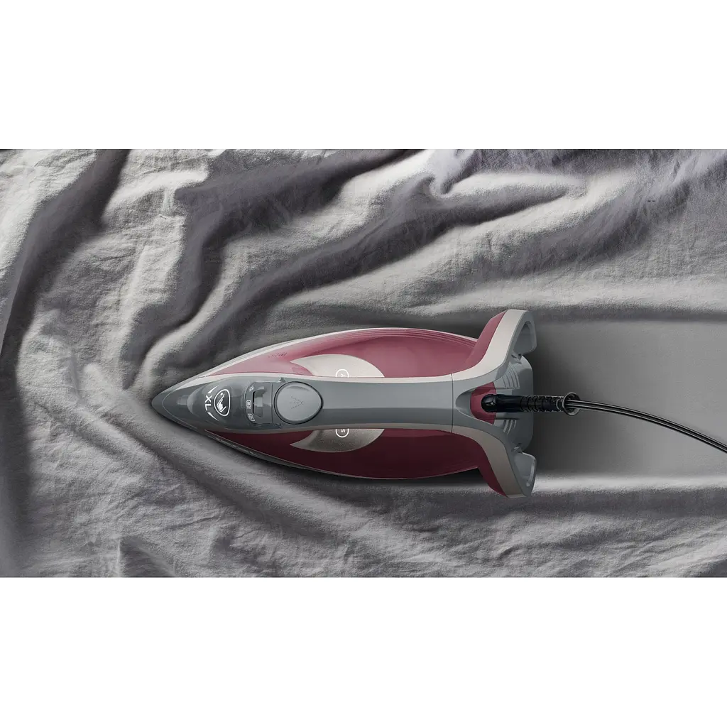 Праска Tefal Smart Protect Plus 2800 Вт сіро-бордова (FV6870E0) - фото 6